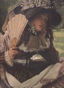 James Tissot Jeune Femme en Bateau (Young Lady in a Boat) (nn01) china oil painting reproduction